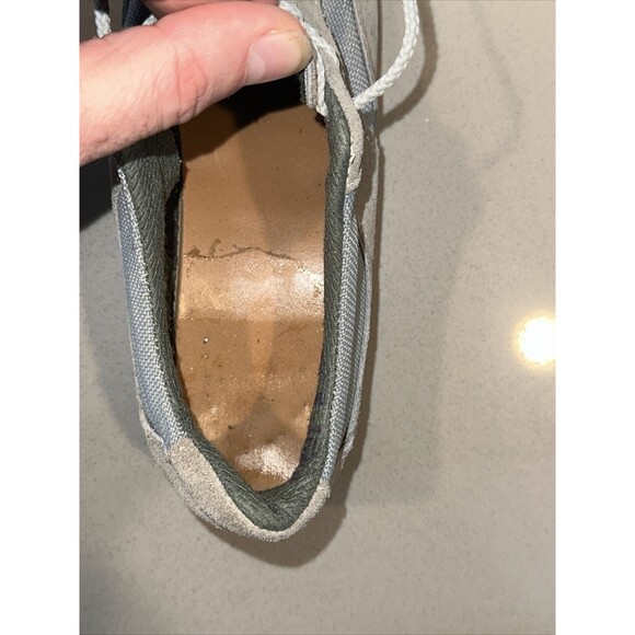 Womens Vibram Red Wing SIZE 5.5 B Steel Toe Hiking/Work Shoes Gray - Picture 10 of 13